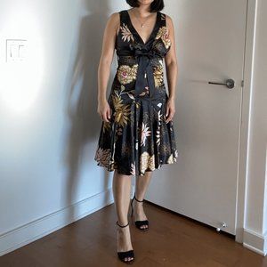 Forever 21 floral print cocktail dress Size Small